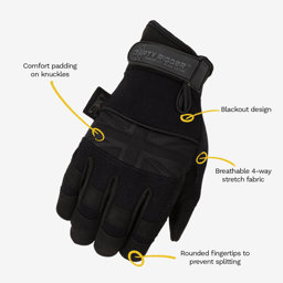 Zeige Details für DIRTY RIGGER Comfort Fit / Full Finger / BLACK EDITION Bild von DIRTY RIGGER Comfort Fit / Full Finger / BLACK EDITION