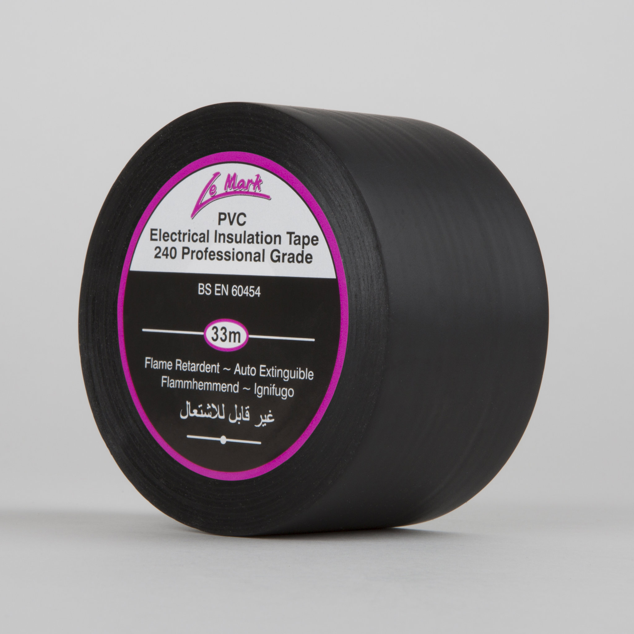 Bild von LE MARK PVC Tape 50mm / 33 m / nur Schwarz